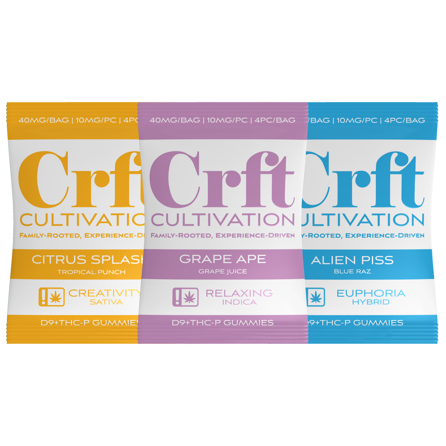Crft Cultivation 10mg Gummies 4pk