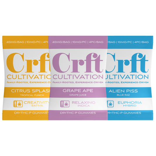 Crft Cultivation 10mg Gummies 4pk